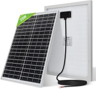 Product image for 25W 12V Monocrystalline Solar Panel Trickle Charger Kit