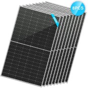 Product image for Sungold 460 Watt Bifacial PERC Solar Panel-8x
